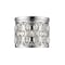 Z-Lite Dealey 3 Light Flush Mount, Chrome & Clear 6010F12CH - alternate 1
